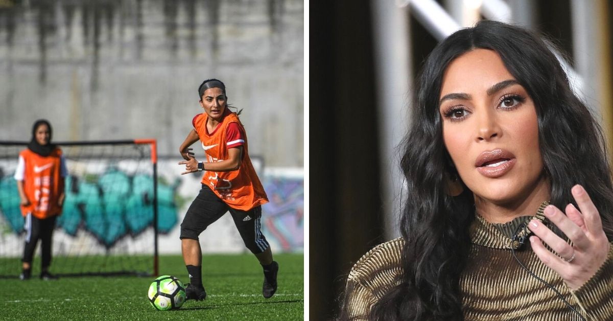Kardashian Afganlı  genç  kadın futbolcuların ülkeden çıkışına yardım etti